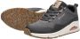 Skechers Uno Pla-Knit Sneakers Laag zwart - Thumbnail 8