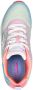 Skechers Uno Starry Vibe Meisjes Sneakers Blauw Multicolour - Thumbnail 13