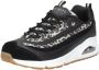 Skechers uno wild streets sneakers zwart wit dames - Thumbnail 6