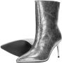 STEVE MADDEN Lyricals met naaldhak Zilver Synthetisch Enkellaars met hak Dames - Thumbnail 12