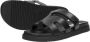 Steve Madden Missile Black Dames Sandalen SM11003028-03001-05O - Thumbnail 14