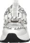 Steve Madden Tazmania chunky leren sneakers wit grijs - Thumbnail 11