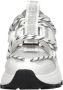 Steve Madden Tazmania chunky leren sneakers wit grijs - Thumbnail 10