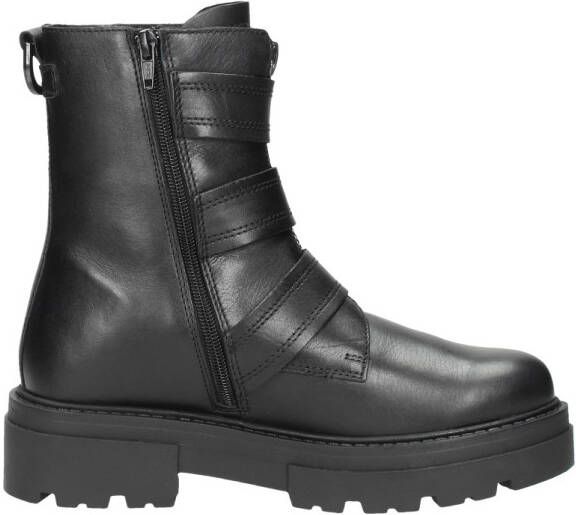 Sub55 Biker boots Enkellaarsjes Plat zwart - Foto 3