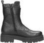 Sub55 Biker boots Enkellaarsjes Plat zwart - Thumbnail 4