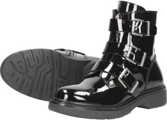 Sub55 Biker Boots Zwartlak