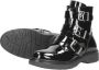 Sub55 Biker boots Enkellaarsjes Zwart lak - Thumbnail 5