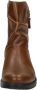 Sub55 Comfort Collection Joe 64 Enkellaarsjes Plat Cognac - Thumbnail 4