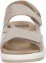 Sub55 Comfort Collection Maira 20 Sandalen Plat Beige - Thumbnail 5