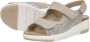 Sub55 Comfort Collection Maira 20 Sandalen Plat Beige - Thumbnail 6