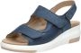 Sub55 Comfort Collection Maira 20 Sandalen Plat Licht blauw - Thumbnail 3