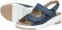 Sub55 Comfort Collection Maira 20 Sandalen Plat Licht blauw - Thumbnail 6