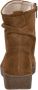 Sub55 Comfort Collection Marina 17 Enkellaarsjes Plat Cognac - Thumbnail 3