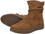 Sub55 Comfort Collection Marina 17 Enkellaarsjes Plat Cognac - Thumbnail 5