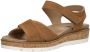 Sub55 Comfort Collection Mia 01 Sandalen Plat cognac - Thumbnail 3