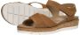 Sub55 Comfort Collection Mia 01 Sandalen Plat cognac - Thumbnail 6