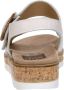 Sub55 Comfort Collection Mia 96 Sandalen Plat Gebroken wit - Thumbnail 4
