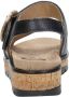 Sub55 Comfort Collection Mia 96 Sandalen Plat Zwart - Thumbnail 4