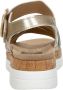 Sub55 Comfort Collection Sami 02 Sandalen Plat Goudkleur - Thumbnail 2