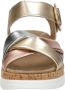 Sub55 Comfort Collection Sami 02 Sandalen Plat Goudkleur - Thumbnail 4