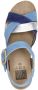 Sub55 Comfort Collection Sami 02 Sandalen Plat Blauw - Thumbnail 7