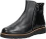 SUB55 Comfort Collection Zoe 58 Enkellaarsjes Plat zwart - Thumbnail 3