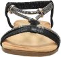 Sub55 Comfortabel Sandalen Plat zwart - Thumbnail 6