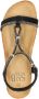 Sub55 Comfortabel Sandalen Plat zwart - Thumbnail 8