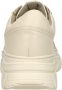 Sub55 Dames veterschoenen Laag beige - Thumbnail 3
