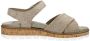 Sub55 Mia 01 Sandalen Plat beige - Thumbnail 4