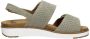 Sub55 Romi 28 Sandalen Plat groen - Thumbnail 4