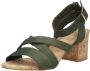 Sub55 Sandalen Hak Sandalen Hak khaki - Thumbnail 2