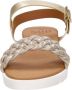 Sub55 Sandalen Hak Sandalen Hak Goudkleur - Thumbnail 5
