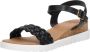 Sub55 Sandalen Hak Sandalen Hak Zwart - Thumbnail 3
