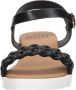Sub55 Sandalen Hak Sandalen Hak Zwart - Thumbnail 5