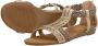 Sub55 Sandalen Plat Sandalen Plat beige - Thumbnail 6