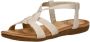 Sub55 Sandalen Plat Sandalen Plat Gebroken wit - Thumbnail 3