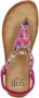 Sub55 Sandalen Plat Sandalen Plat Fuchsia - Thumbnail 7
