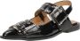 Sub55 Slingbacks Zwartlak - Thumbnail 2