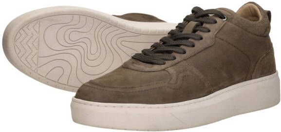Sub55 Sneakers Laag Middel Bruin