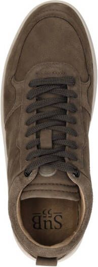 Sub55 Sneakers Laag Middel Bruin