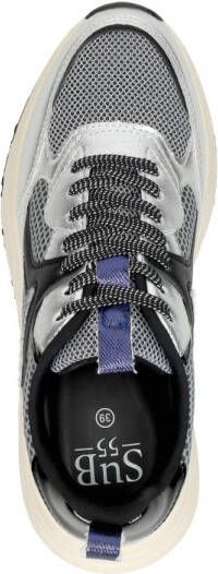 Sub55 Sneakers Laag Zilver