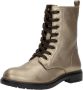 Sub55 Veterschoen hoog Veterschoen hoog goudkleur - Thumbnail 8