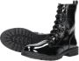 Sub55 Veterschoen hoog Veterschoen hoog Zwart lak - Thumbnail 6