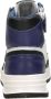 Sub55 Veterschoenen Hoog Veterschoenen Hoog Blauw - Thumbnail 4