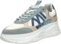 Sub55 Veterschoenen Laag Veterschoenen Laag Licht blauw - Thumbnail 3