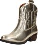 Sub55 Western boots Enkellaarsjes Hak goudkleur - Thumbnail 5