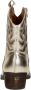 Sub55 Western boots Enkellaarsjes Hak Goudkleur - Thumbnail 6