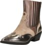 Sub55 Western boots Enkellaarsjes Hak Brons - Thumbnail 3