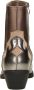 Sub55 Western boots Enkellaarsjes Hak Brons - Thumbnail 4